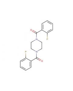 Astatech PIPERAZINE-1,4-DIYLBIS((2-FLUOROPHENYL)METHANONE); 5G; Purity 95%; MDL-MFCD00390039